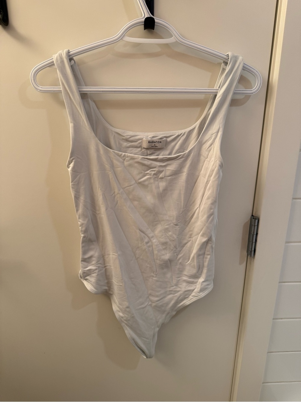 Babaton Cream Scoop Neck Bodysuit - Women